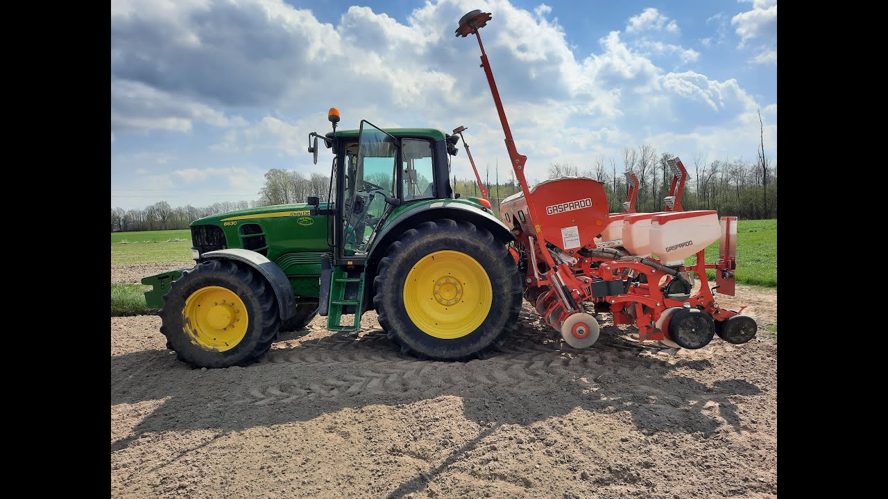 #22 JOHN DEERE 6630 & SIEWNIK GASPARDO 6 RZĘDOWY - SIEW KUKURYDZY 2021