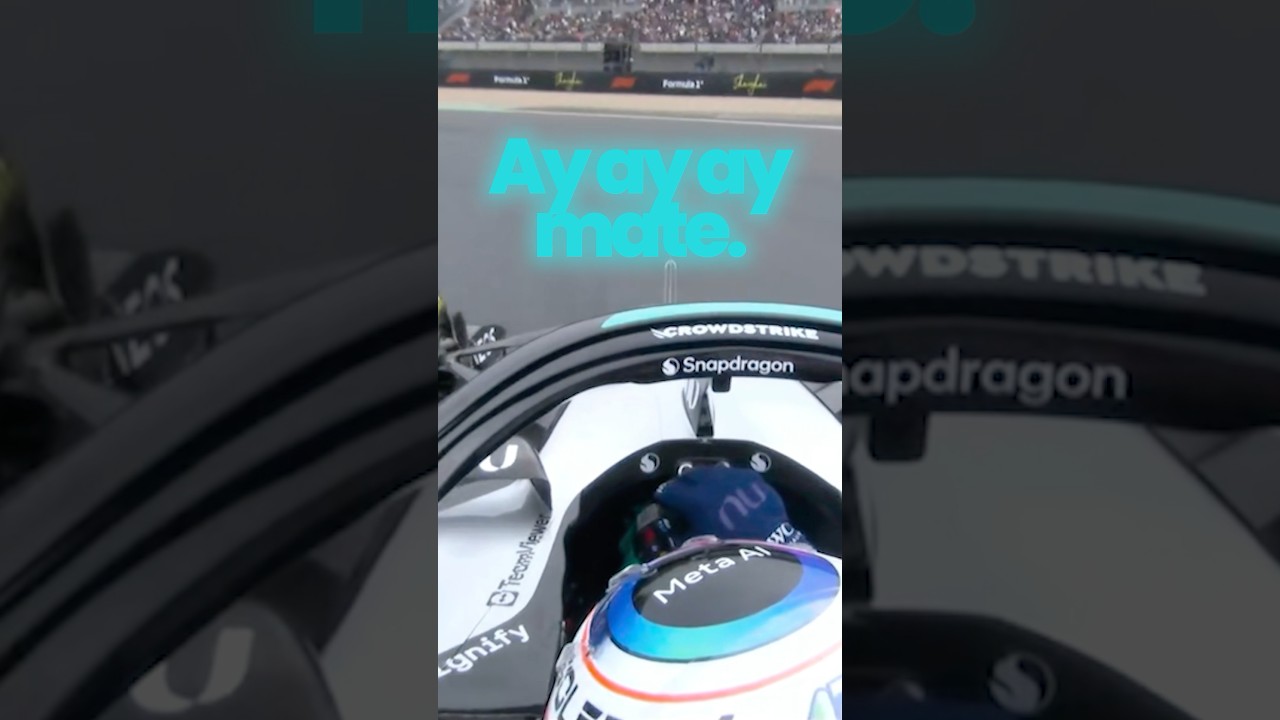 Kimi Antonelli does a radio check. [Voiceover + Edit]&mdash;#antonelli #kimiantonelli #f1
