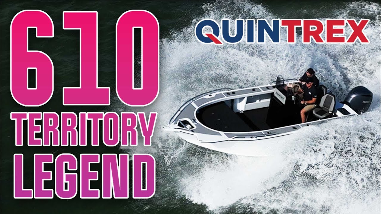 Quintrex 610 Territory Legend (NEW MODEL) + Yamaha F150HP on water review