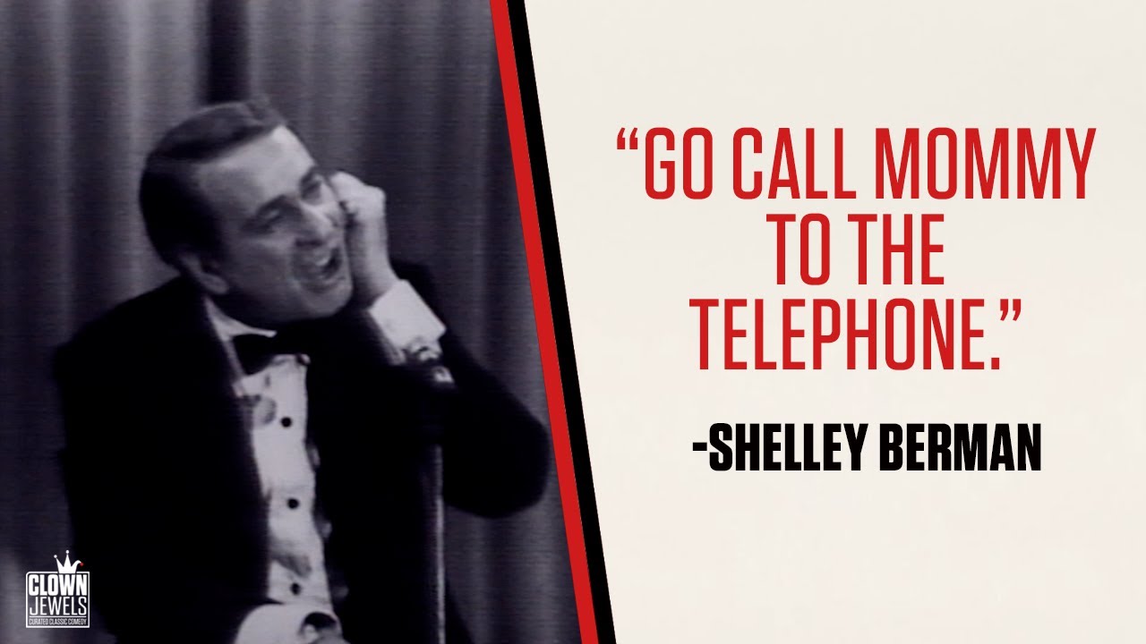 Shelley Berman | Telephone Routine | Colgate Comedy Hour (1967)
