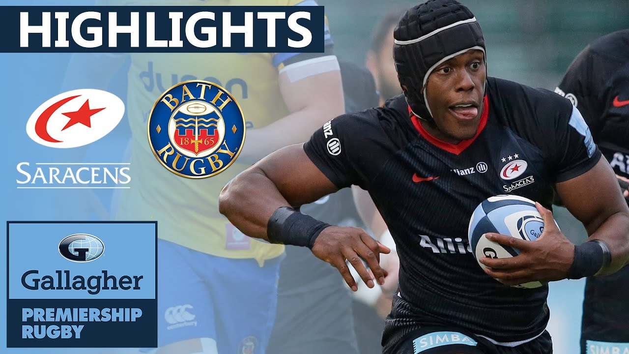 Saracens v Bath | Late Comeback Could be Crucial in Play-Off Race! | Gallagher Premiership