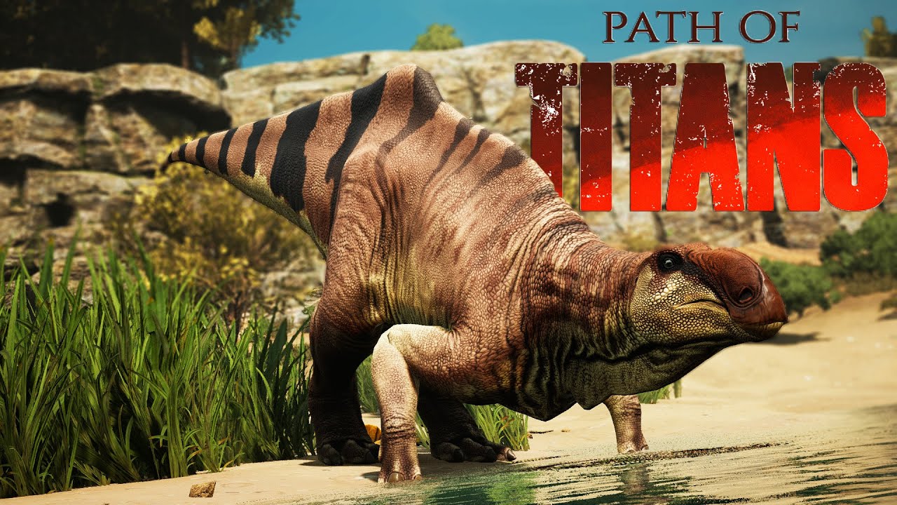 Jogando Com O lurdussauro NO PATH OF TITANS