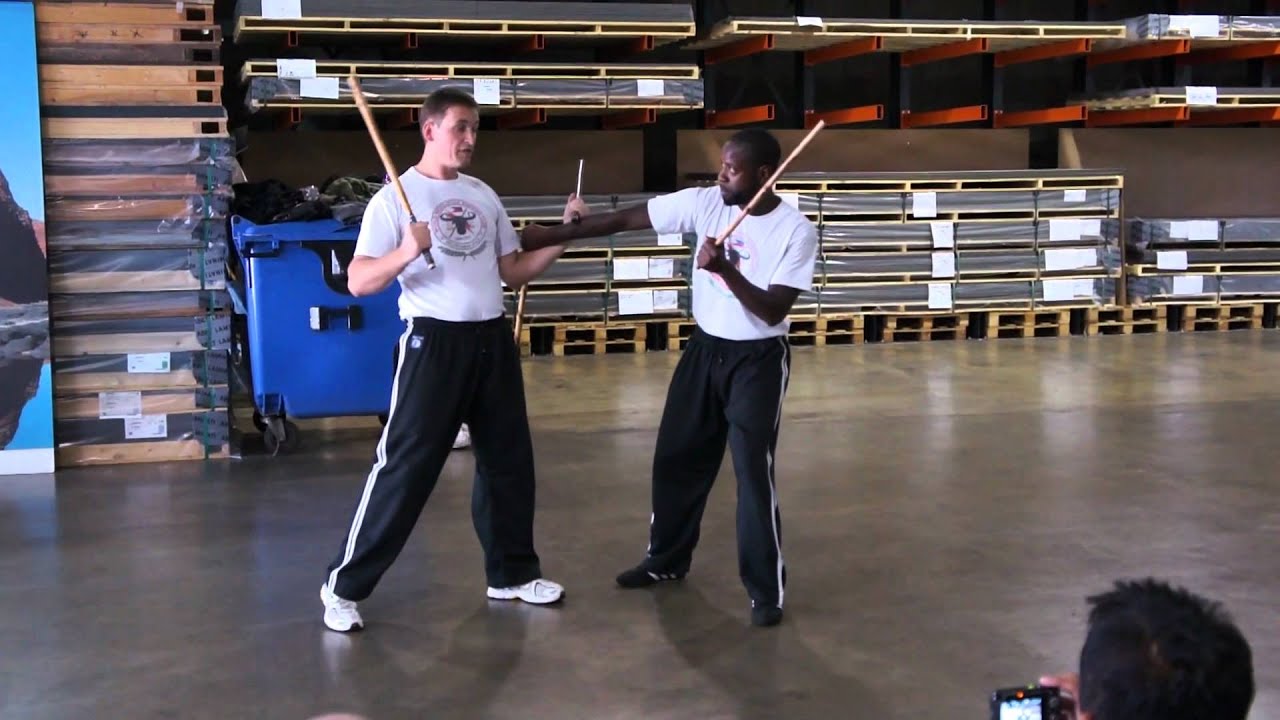 Master Fabien Jolivel -  Double Stick DIsarm Pt1 at Nickelstick Summer Camp 2011