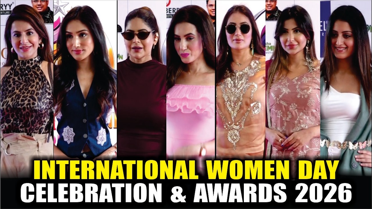 INTERNATIONAL WOMEN DAY CELEBRATION & AWARDS 2026 | Donal Bisht, Sana Sultan, Yamini, Poonam Pandey
