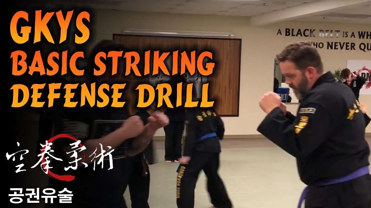 GONGKWON YUSUL USA : Basic Striking Defense Drill