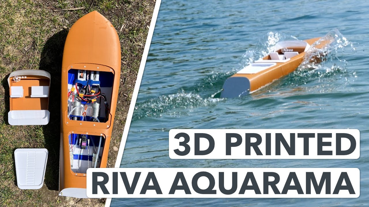 RC Riva Aquarama in 1:11 – Stunning Speedboat Build