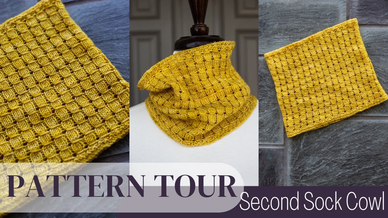 New Cowl Knitting Pattern for Leftover Sock Yarn