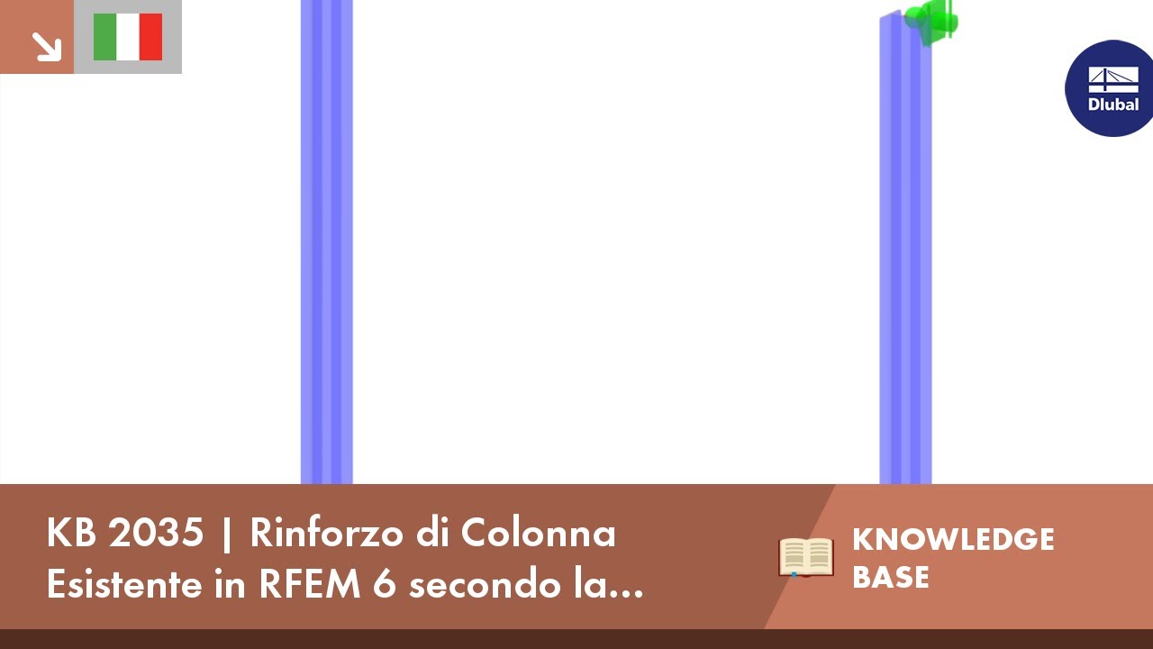 Rinforzo della colonna esistente in RFEM 6 secondo la Guida di progettazione AISC 15
