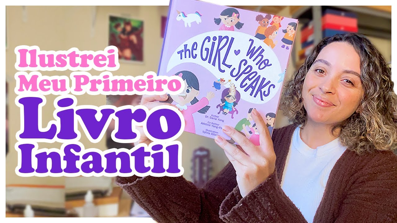 Como foi Ilustrar um Livro Infantil | Ilustração + Diagramação