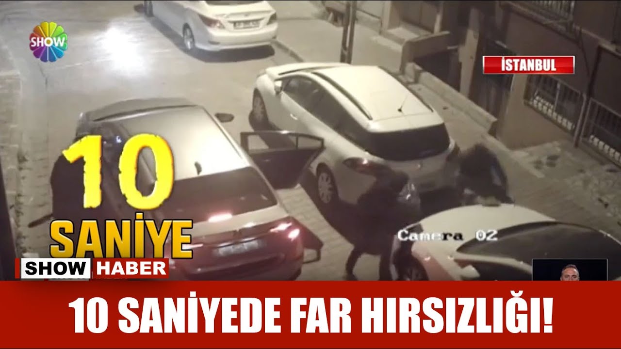 10 saniyede far hırsızlığı!