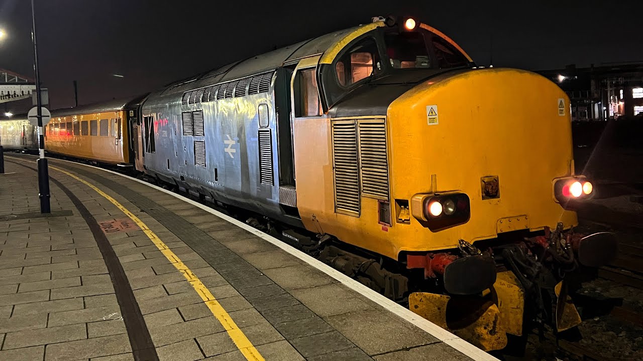 Trains at York Station Throughout January 2026