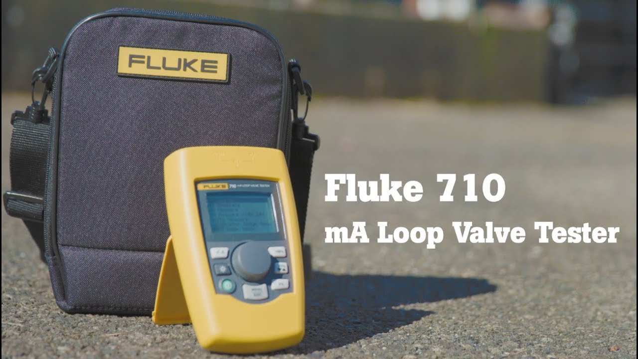 Fluke 710 mA Loop Valve Tester - Step Test Demo