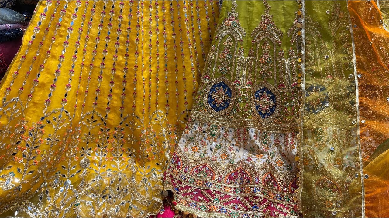 *Kashee’s Mehndi  Lehengy😍* Ready to wear Designer Master Copy | Mayoon |Bharat Walima Collection