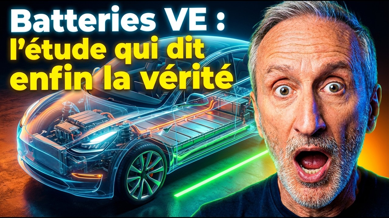 Longévité et fiabilité des BATTERIES de voitures électriques : l'étude qui dit enfin la vérité