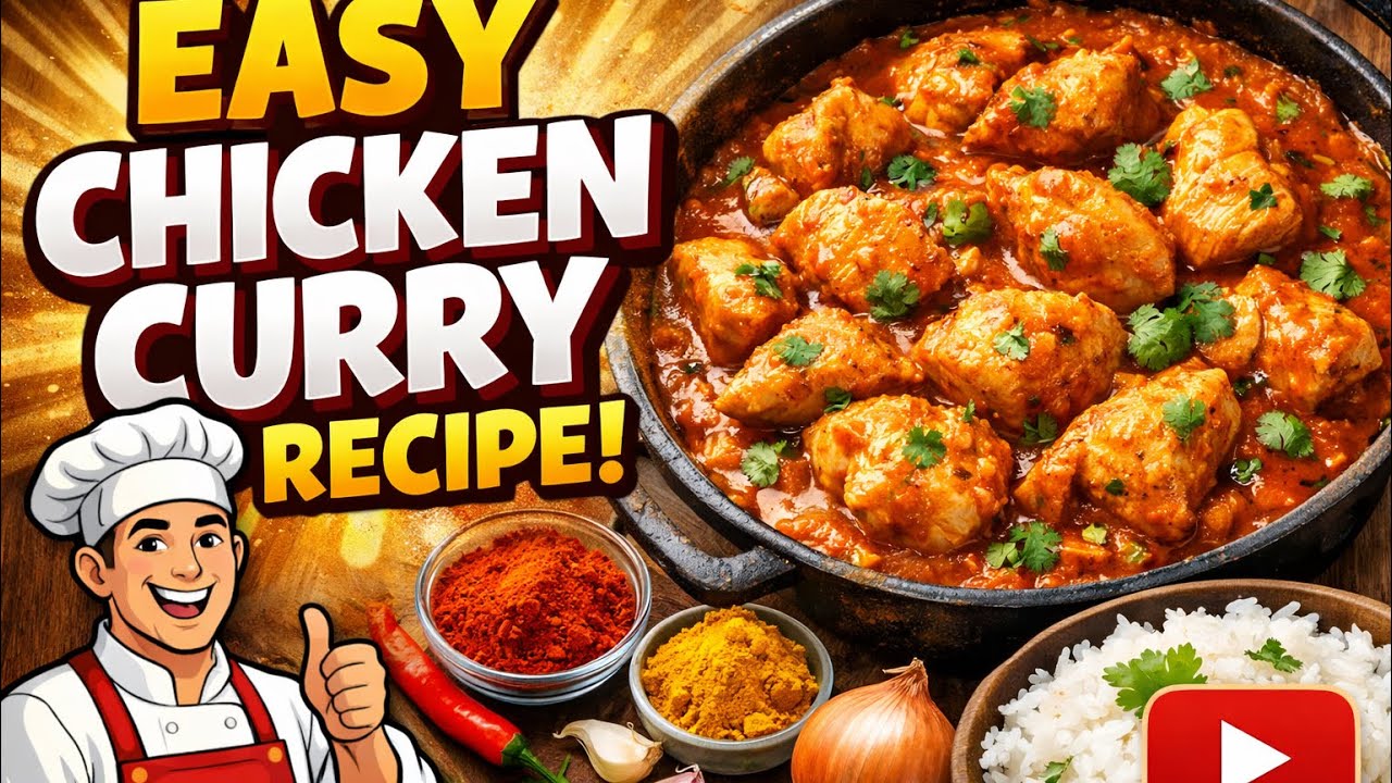 Simple Chiken curry for beginenners #chicken #homemadefood #forbeginners #kerala 
