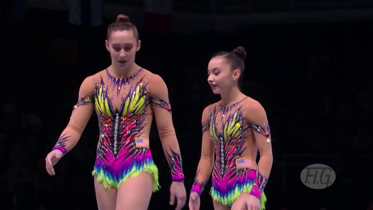 2018 Acrobatic Worlds – United States, Women’s Pair Qualifications