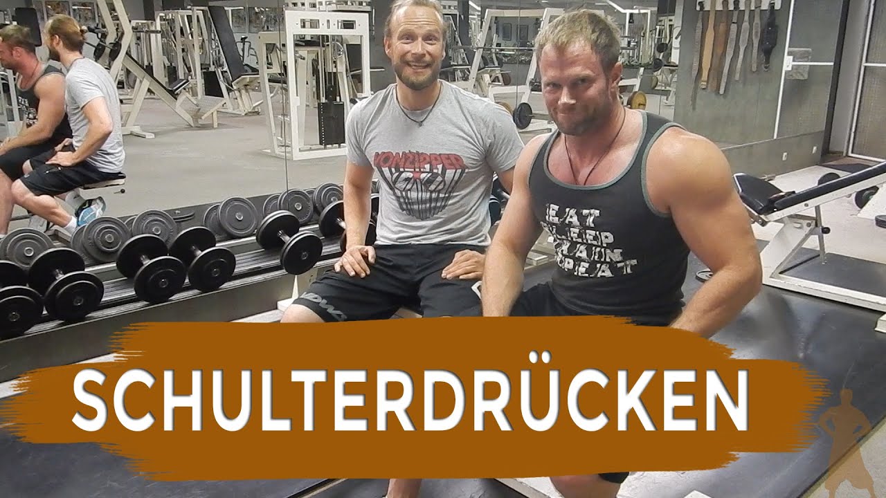 Schulterdrücken Ausführung Multipresse & Kurzhantel | Schulterdrücken für gute Deltas?