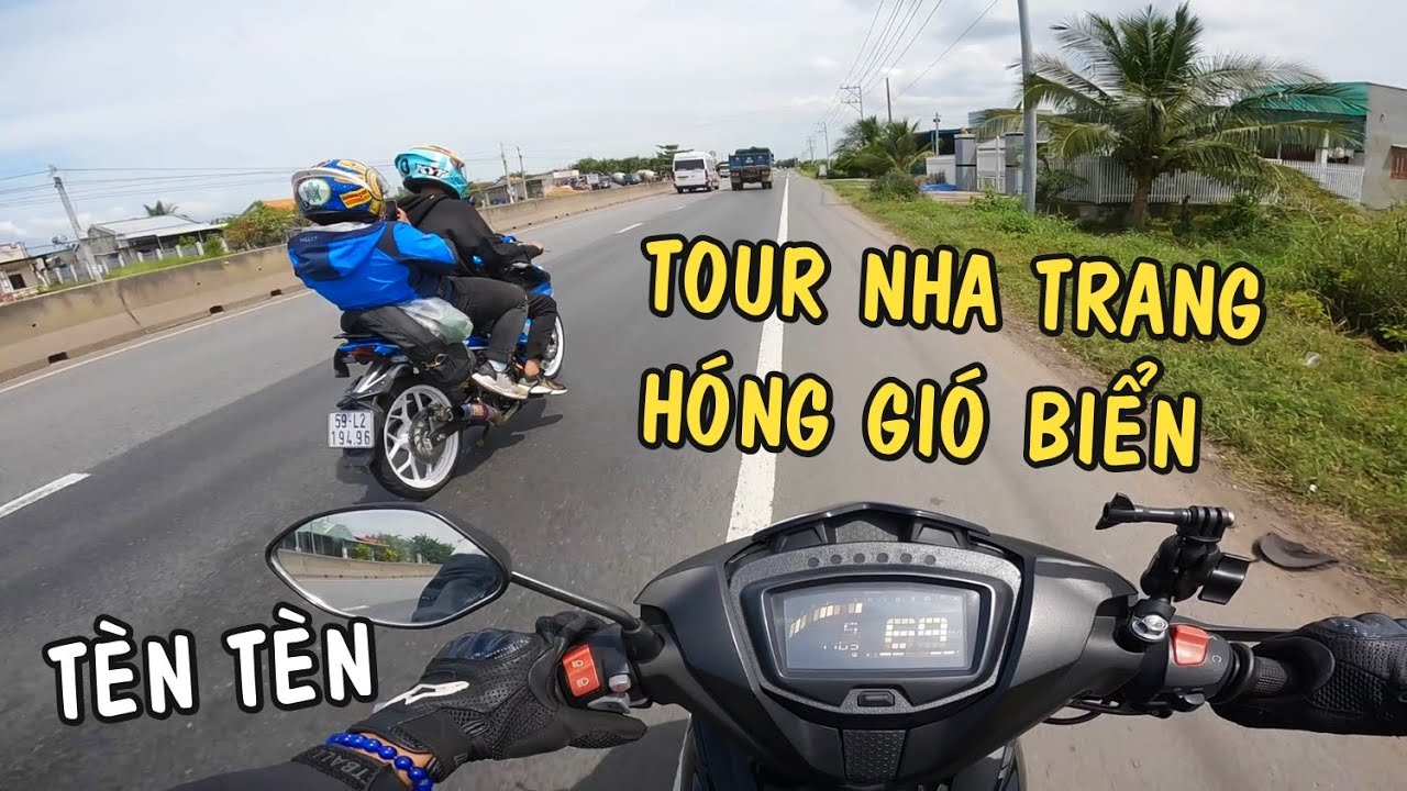 Phượt Sài Gòn - Nha Trang cùng với Exciter 65 chuyến đi của tuổi già