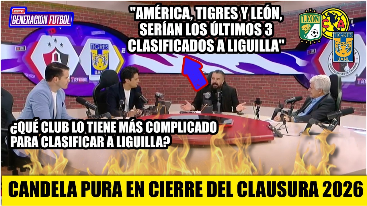 DRAM&Aacute;TICO CIERRE DEL CLAUSURA. Atlas y Le&oacute;n, en peligro de quedar FUERA DE LIGUILLA | Generaci&oacute;n F