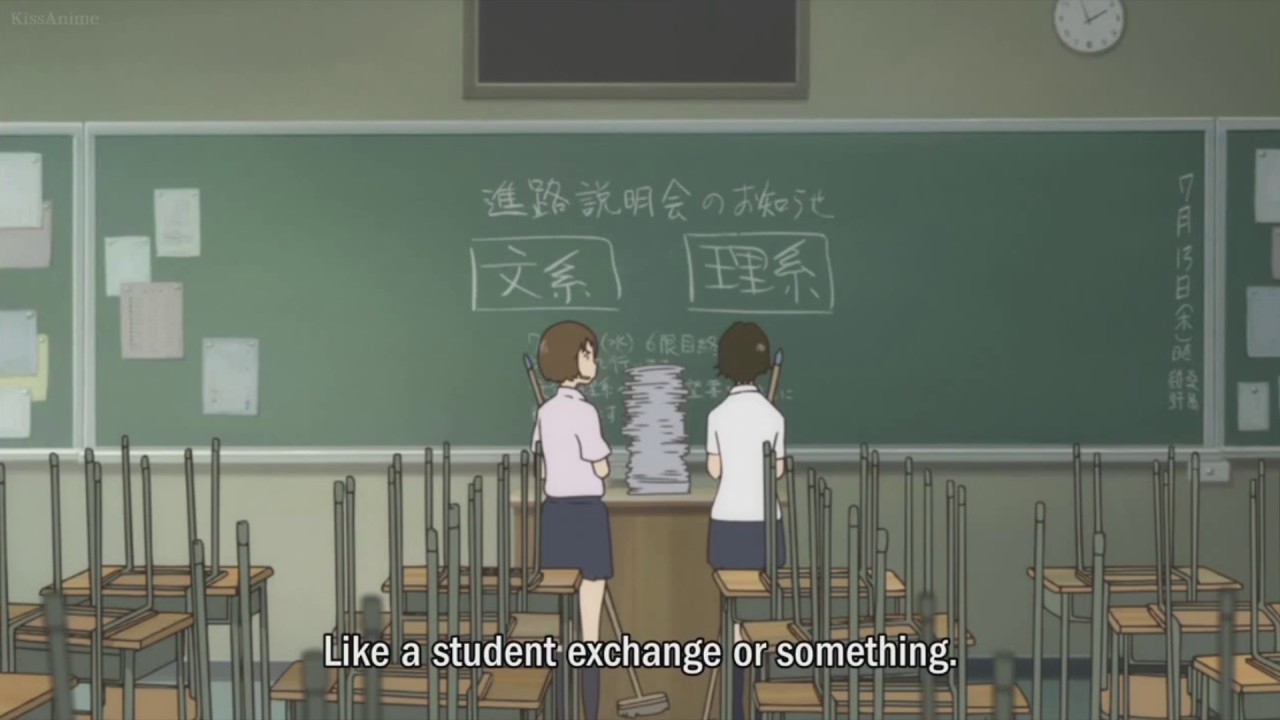 Time waits for no one Yo! - The Girl Who Leapt Through Time