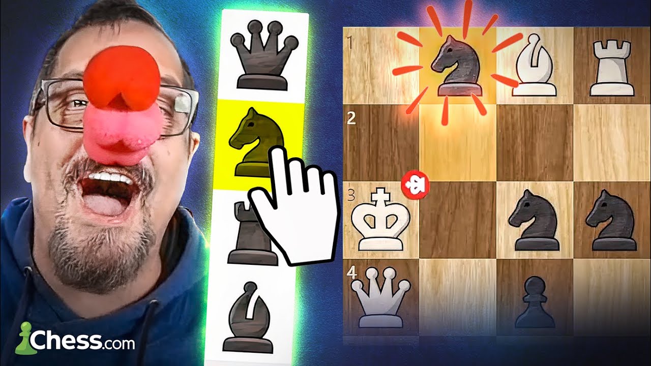 SACRIFICO DAMA y CORONO CABALLO con MATE 🔥