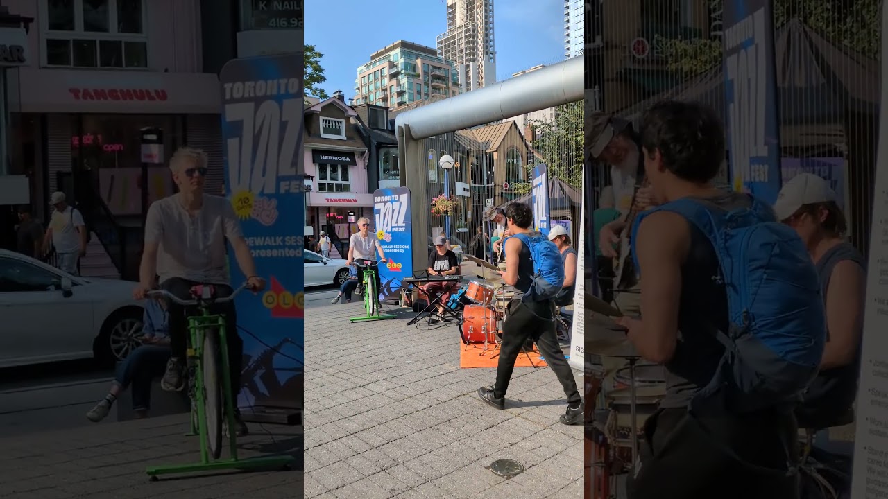Tania Gill and friends Toronto Jazz Fest 2025 Sidewalk Sessions June 27th 