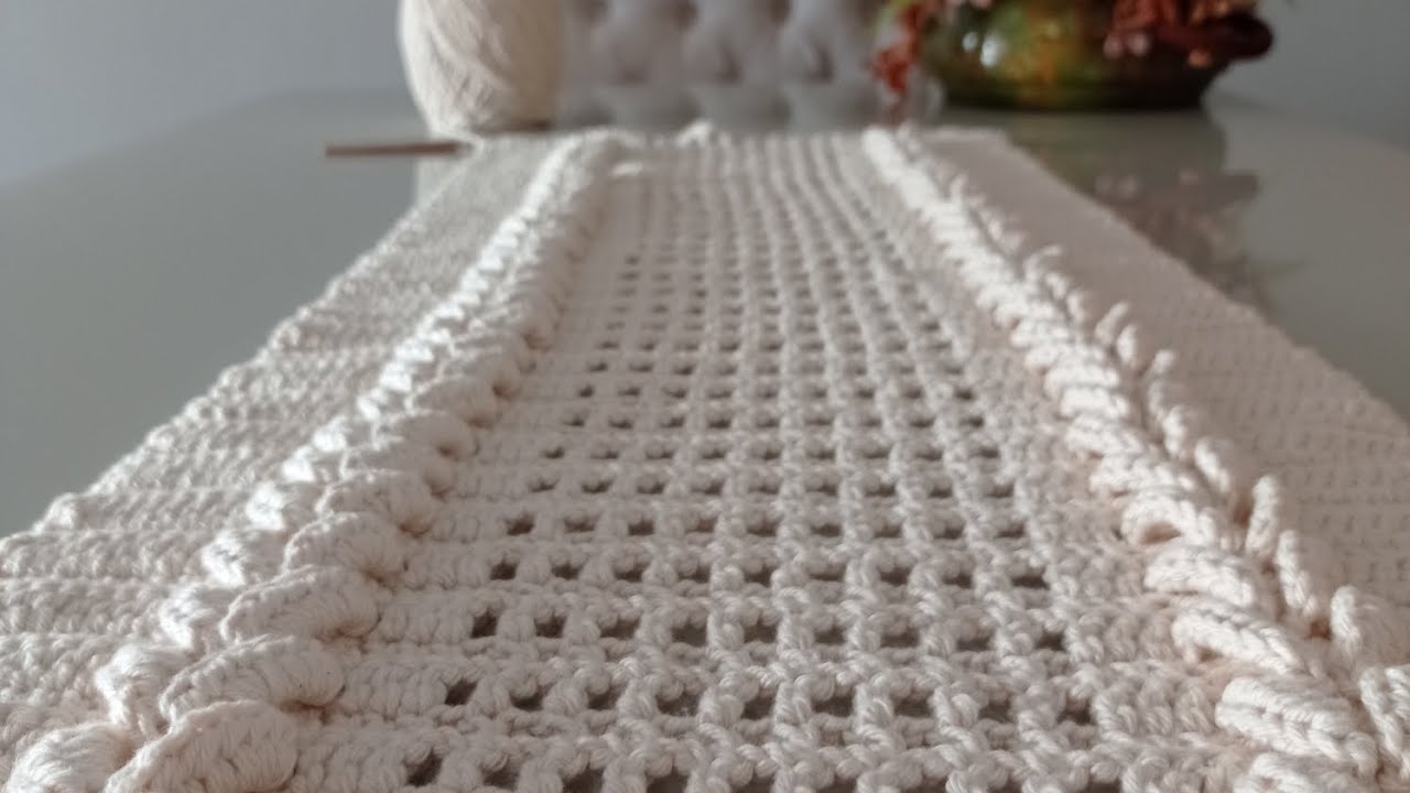 trilho de mesa de trança_parte 01