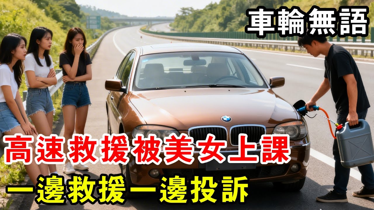 車輪高速救援被美女上課，一邊要求救援一邊要求投訴，車輪吐槽：怎麼有這種人【暴躁的車輪】