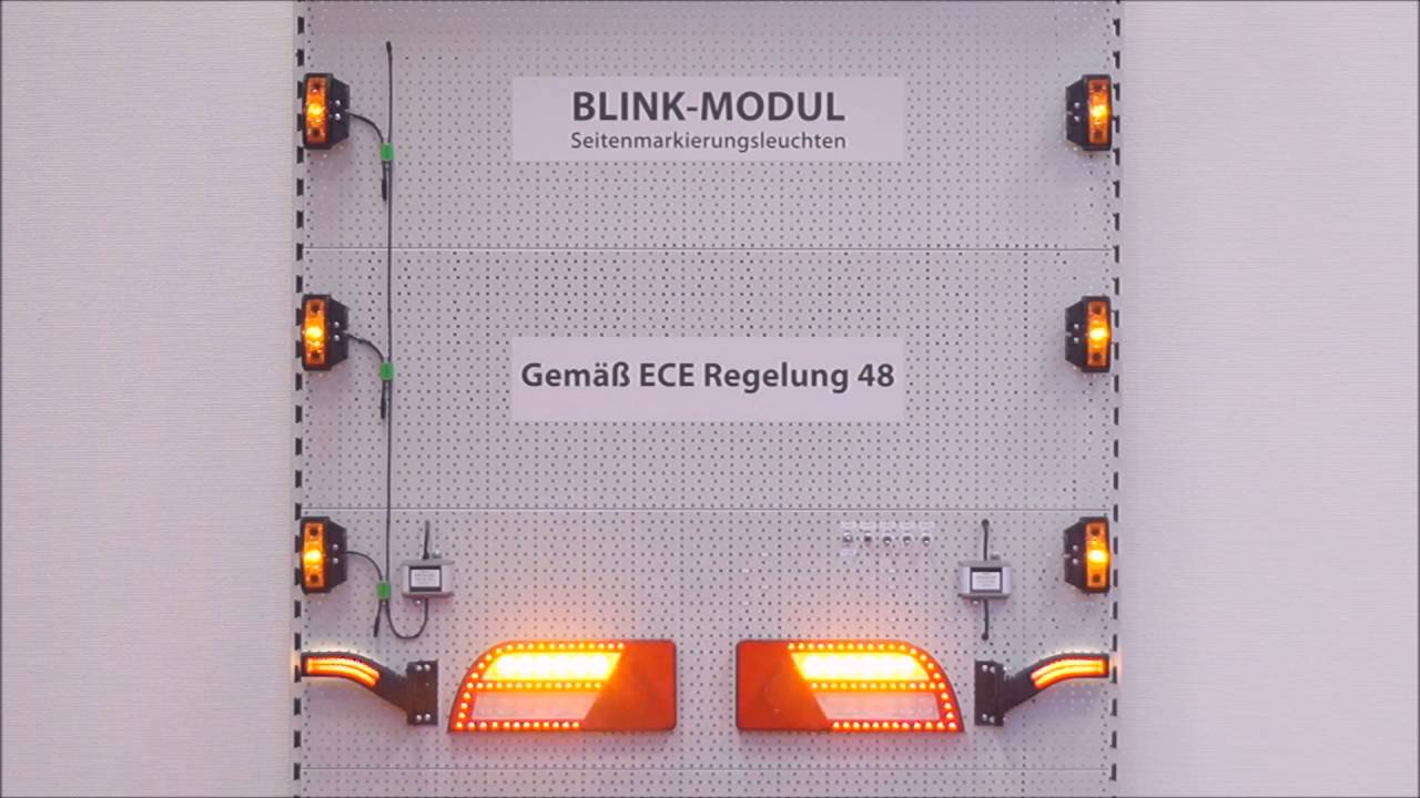 Blinkersteuerung für Seitenmarkierungsleuchten -  PRO-BLINK