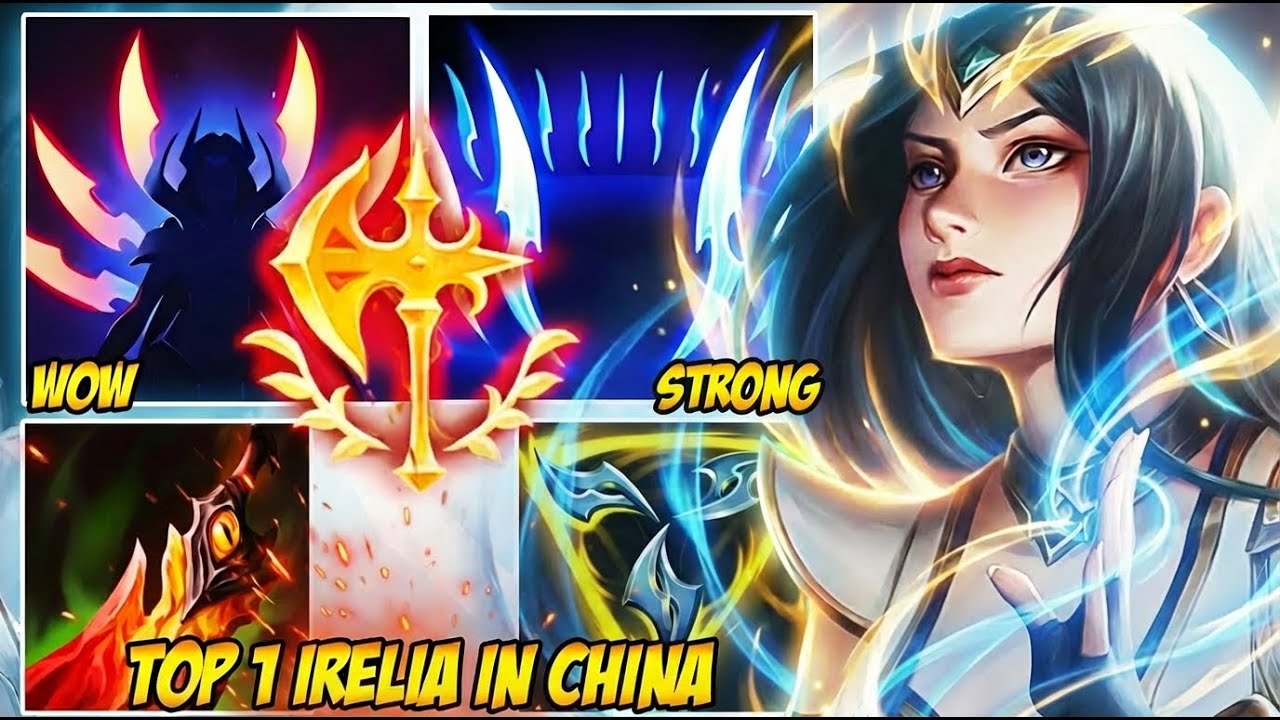 WILD RIFT CHINA TOP 1 IRELIA - THEY HAD NO IDEA WHAT WAS COMING