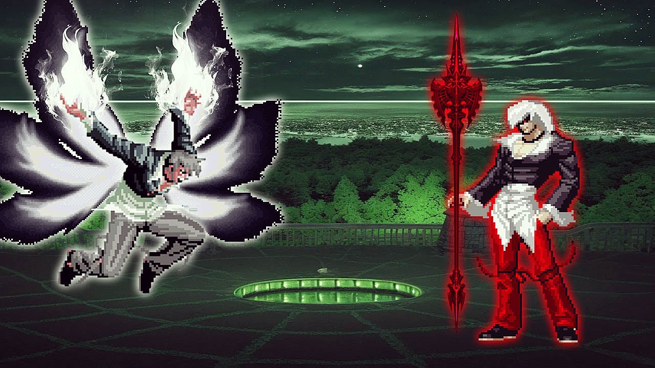[KOF Mugen] Boss Orochi Iori CY Team Vs Blood Orochi Iori Team