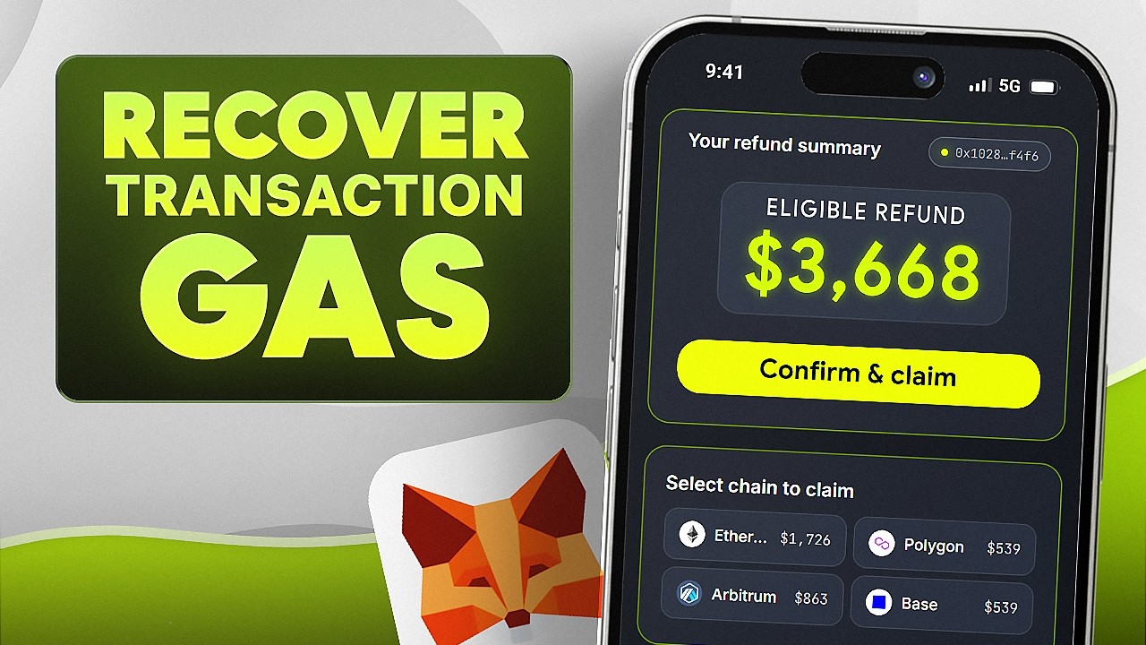 How to Recover Crypto Gas Fees (Get Transaction Fees Back in 2026)
