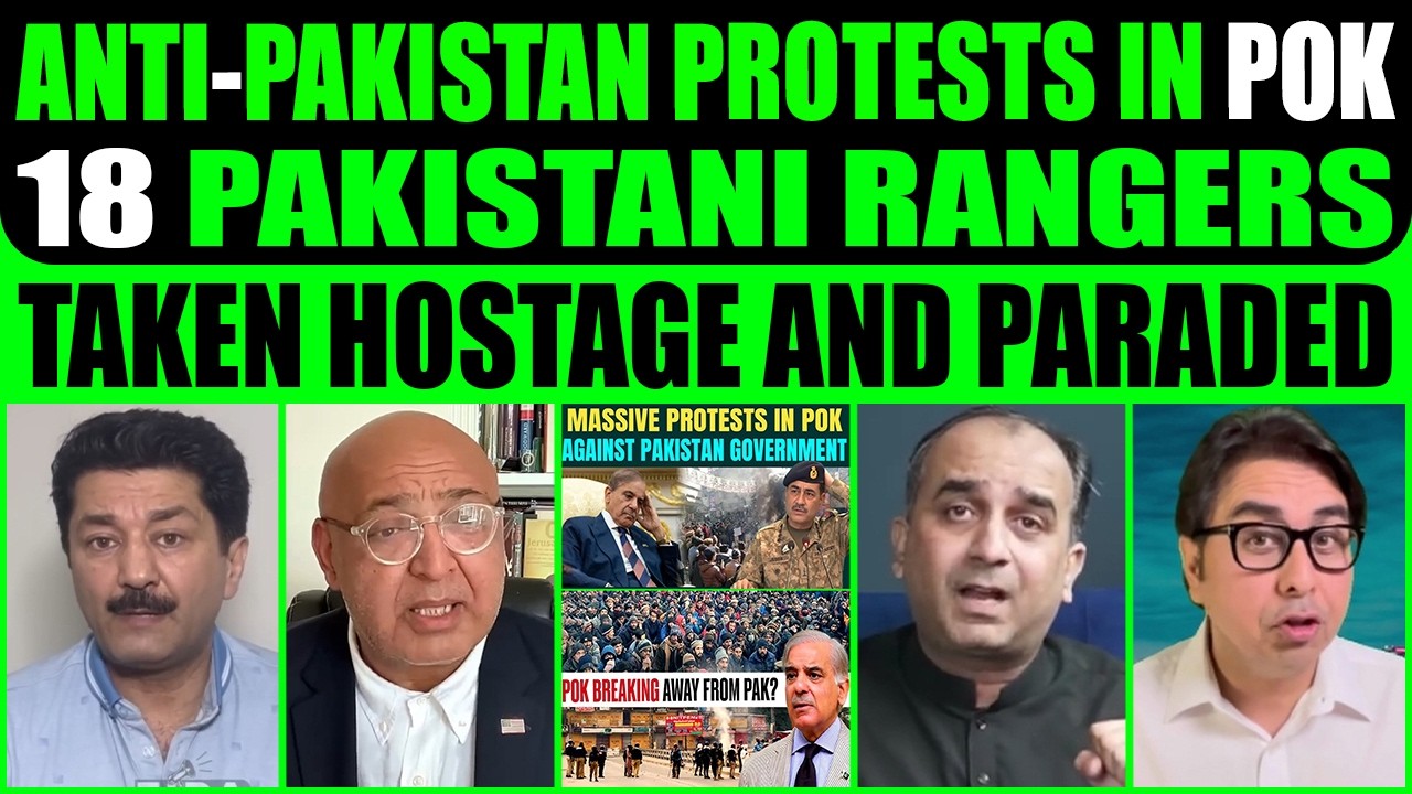 ANTI-PAKISTAN PROTESTS ERUPT IN POK! 18 RANGERS REPORTEDLY TAKEN HOSTAGE AND PARADED