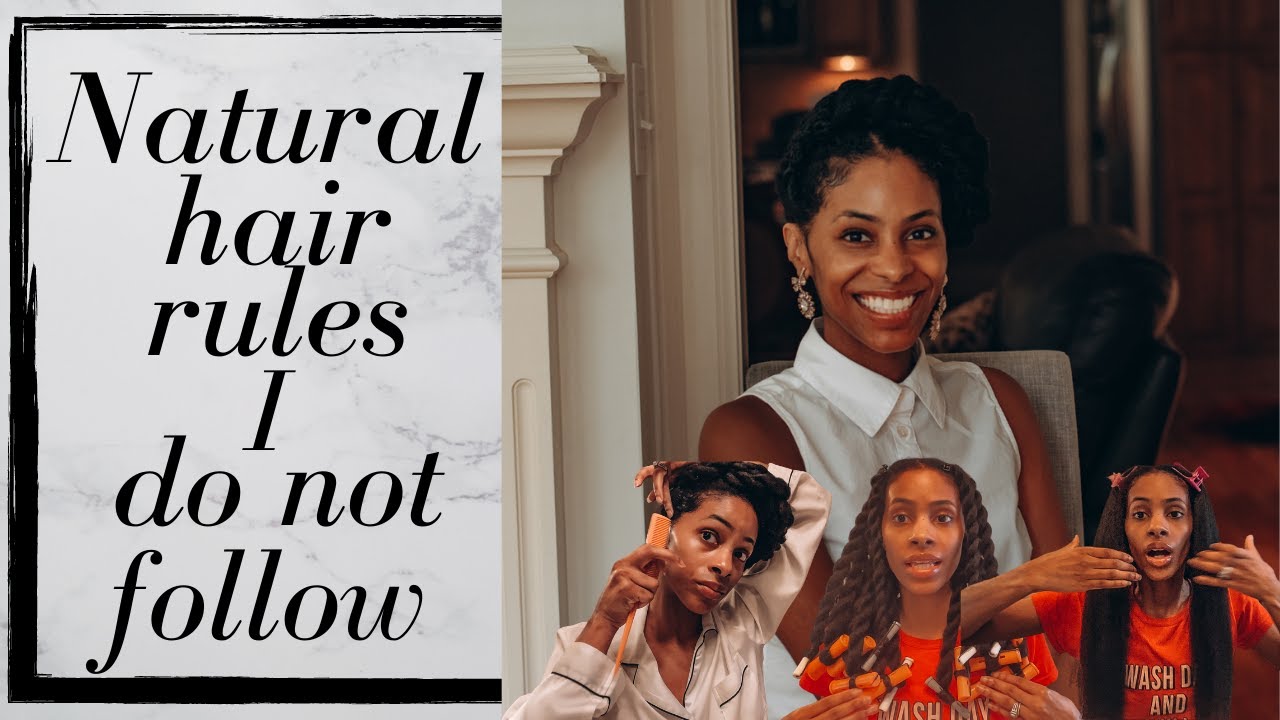 Natural Hair Rules I DO NOT Follow: Co wash, Trims, Finger Detangling, Leave-ins || Klassically Kept