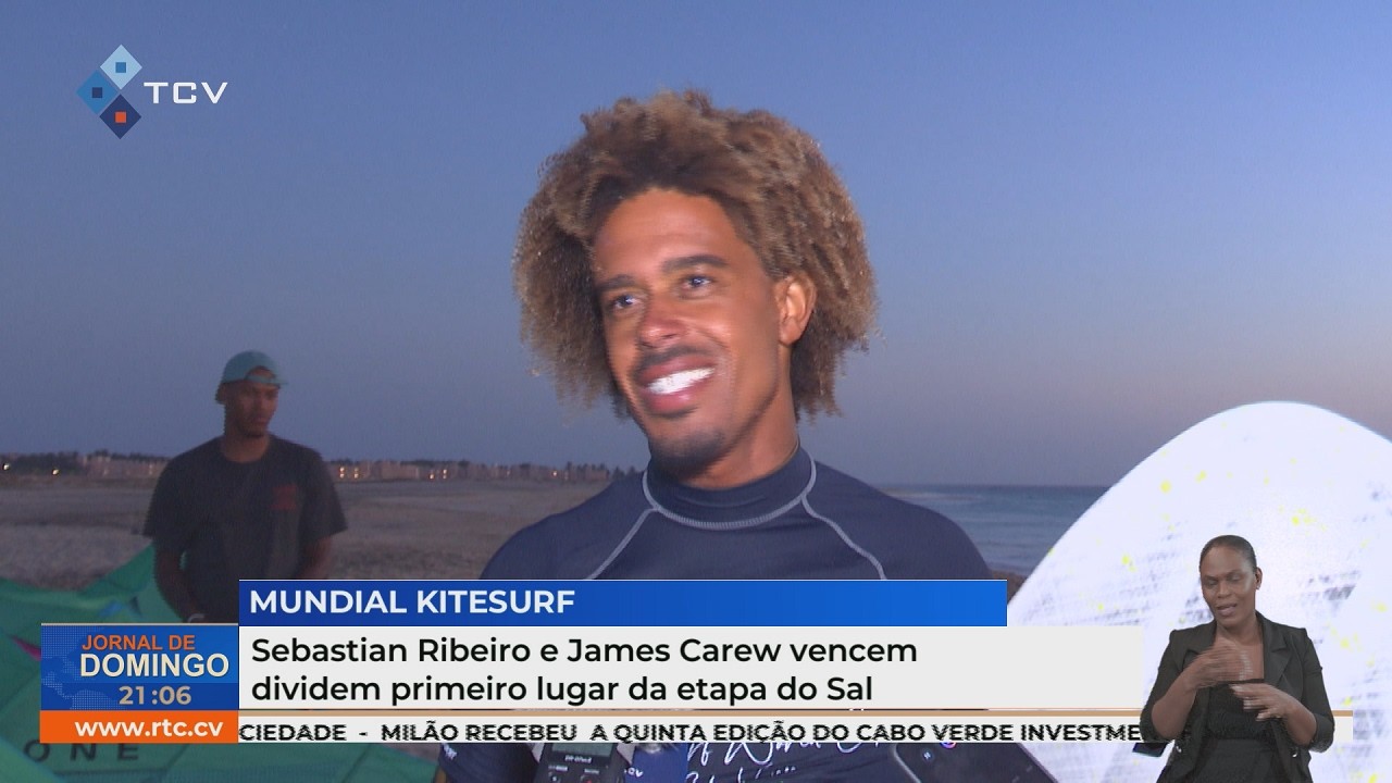 Sebastian Ribeiro e James Carew vencem e dividem primeiro lugar da etapa do Sal