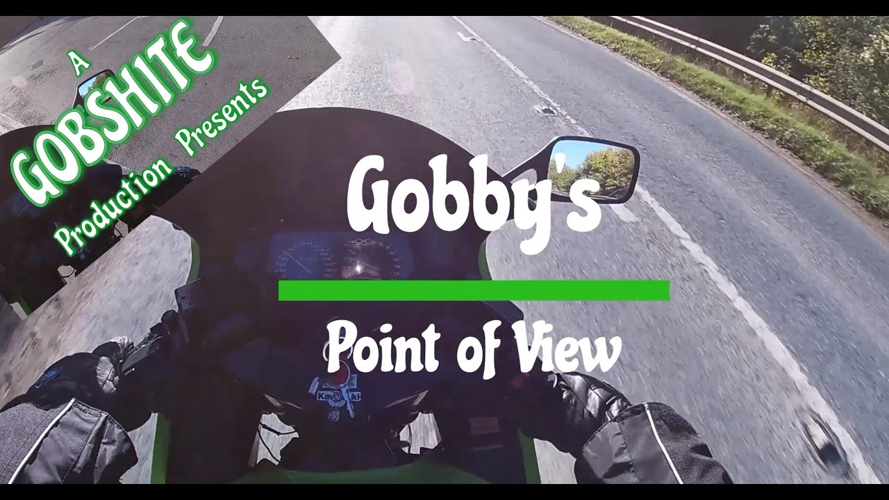 Kawasaki GPX750R / Ride with Cath, a fatnav for gobby Part 2, the ride home, gobbys P O V