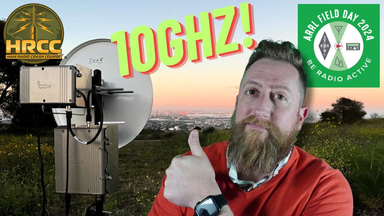 ARRL Field Day LIVE!  With ICOM IC-905 & IC-705!