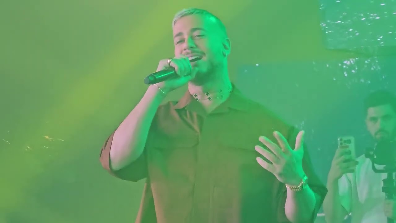 Saad Lamjarred concert at ANEX Development - Dubai