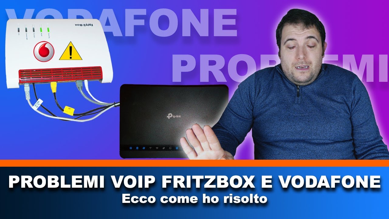 Fritzbox 7590 e problemi con VOIP di Vodafone. Ecco come ho risolto