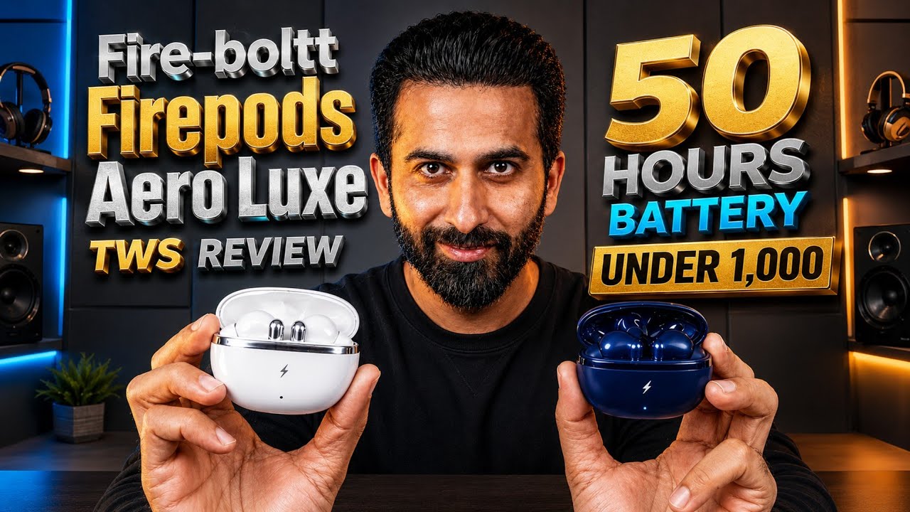 Fire-boltt Firepods Aero Luxe Review | Quad mic ENC Under 1000 | Born Creator #fireboltt
