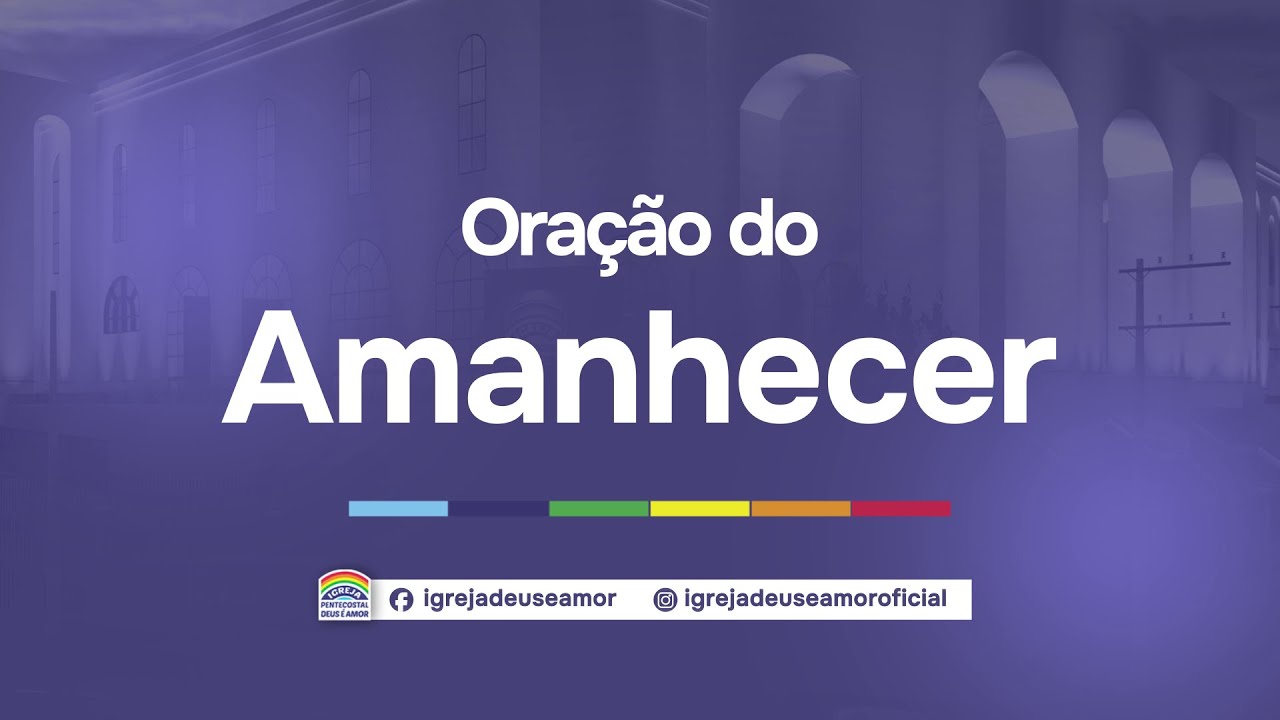 Oração do Amanhecer | Direto com Deus | IPDA AO VIVO | 25/01/2026
