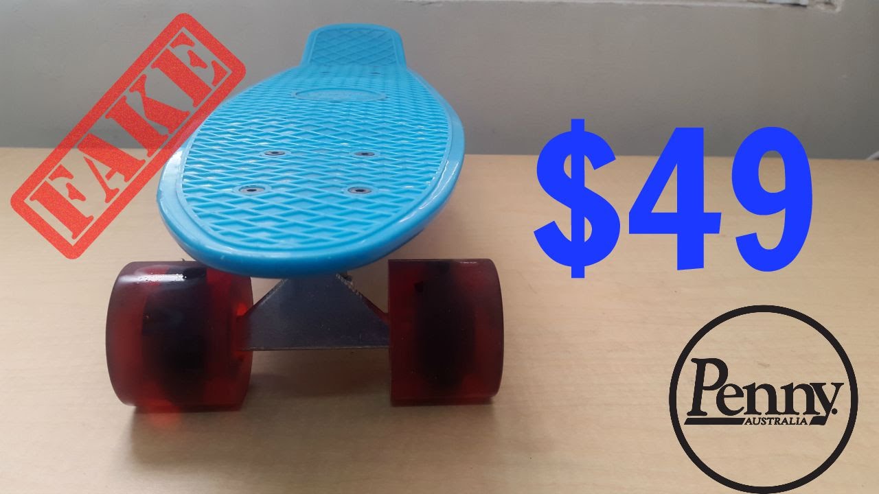 FAKE PENNY BOARD UNBOXING AND REVIEW | YANNICK WEEKES