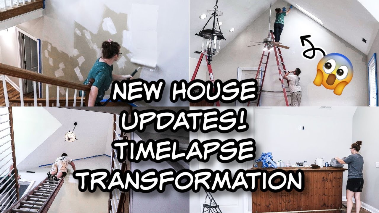 New House Updates! Extreme Clean #WithMe 2020 | DIY Room Transformation Timelapse
