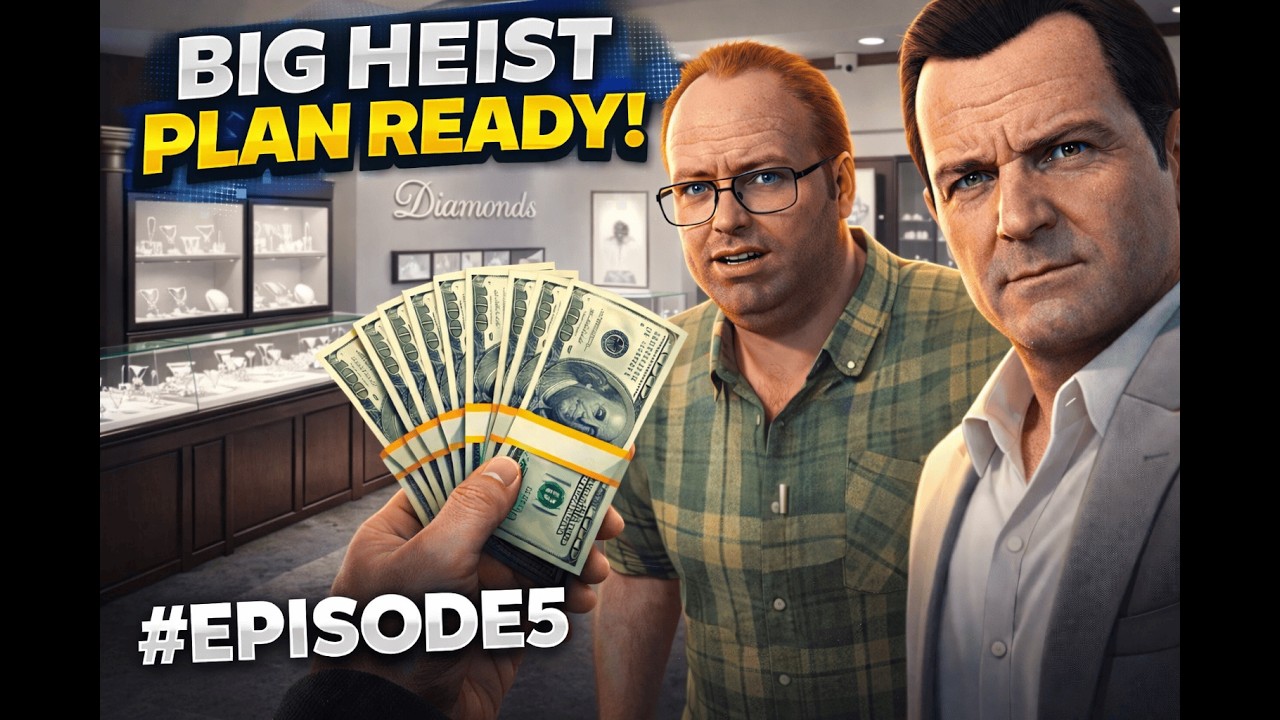 HOW TO STEAL $5,000,000! 😱 (GTA 5 Jewel Store Heist)