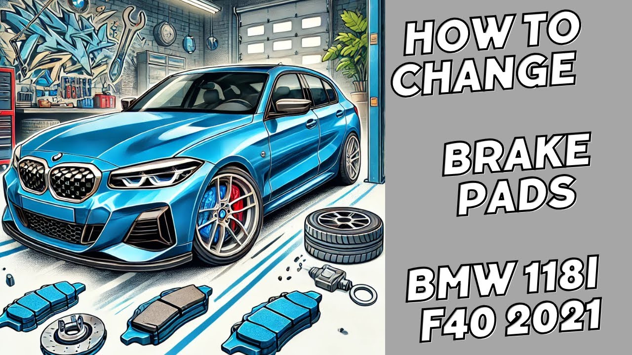 How to change brake pads - BMW 118i F40