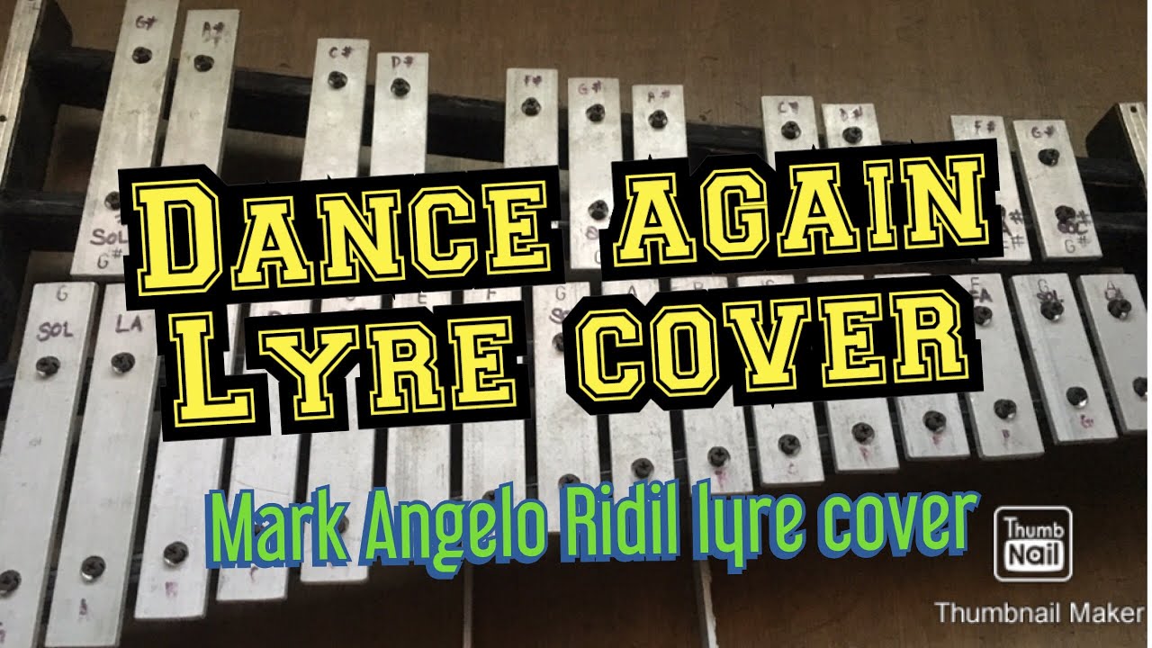 Dance again - lyre cover
