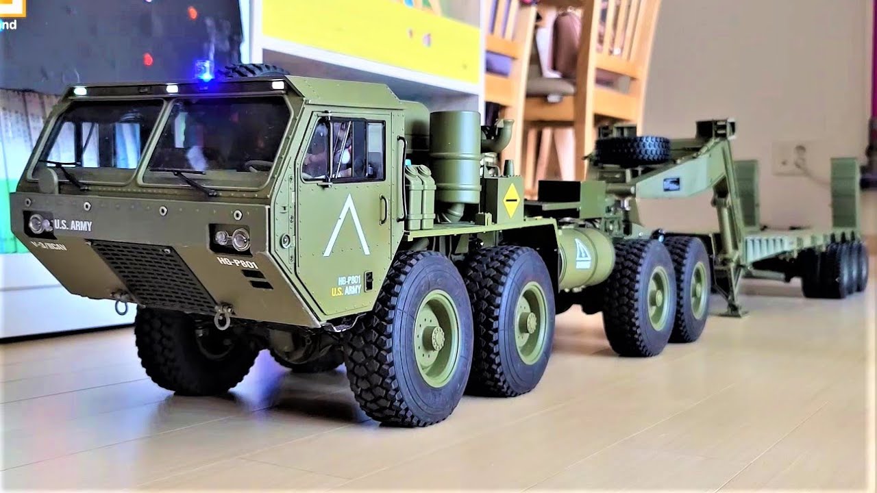 RC Car HG P806 1/12 Scale Trailer Unboxing & Build Work