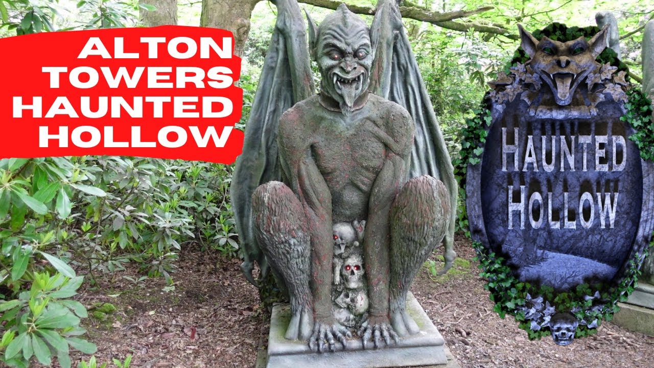 Alton Towers HAUNTED HOLLOW 2022 Walkthrough
