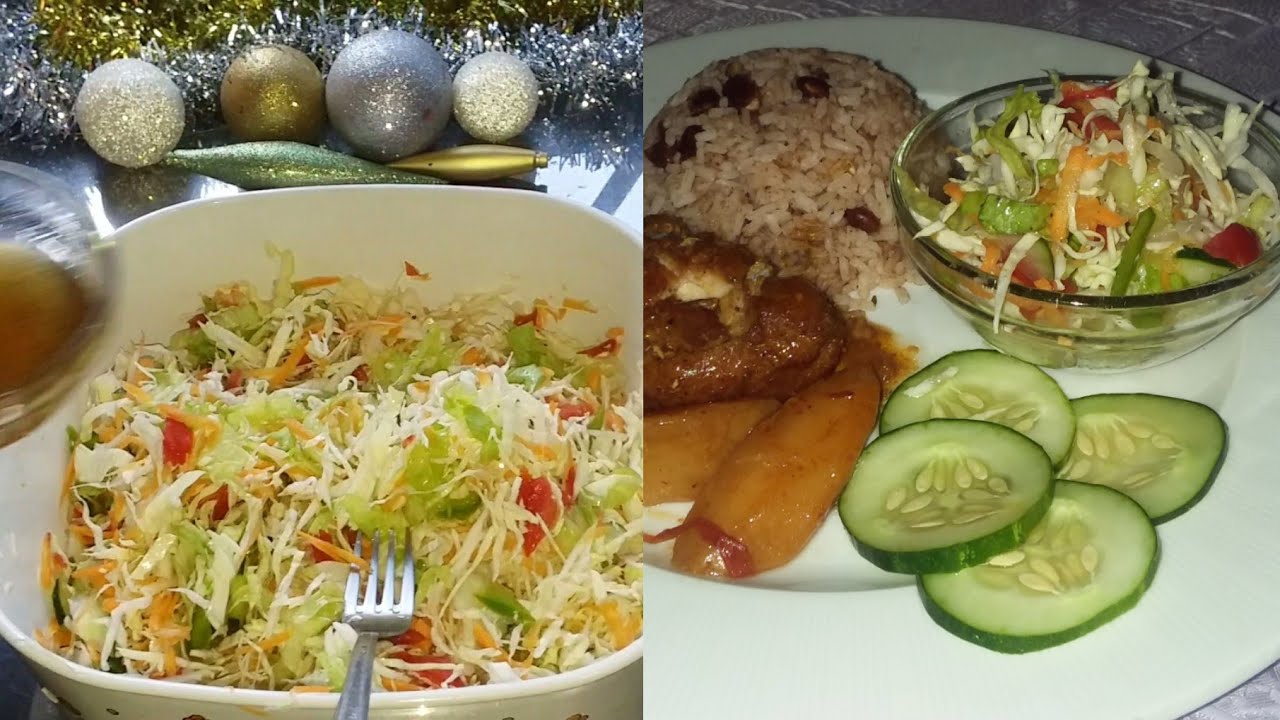 How to prepare Raw Vegetable/Jamaican Version/Christmas Special 2019/Shantell  TT