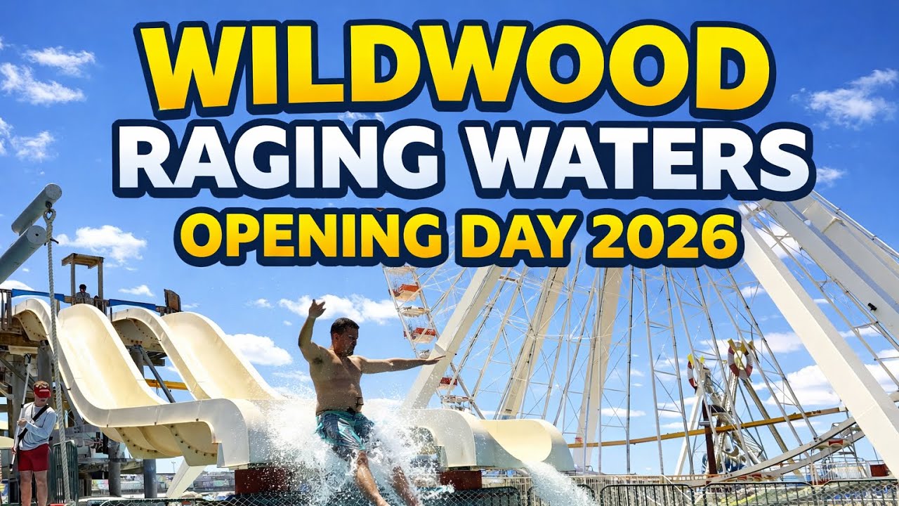 Raging Waters Opening Day 2026 &ndash; Wildwood Waterpark Comes Alive!